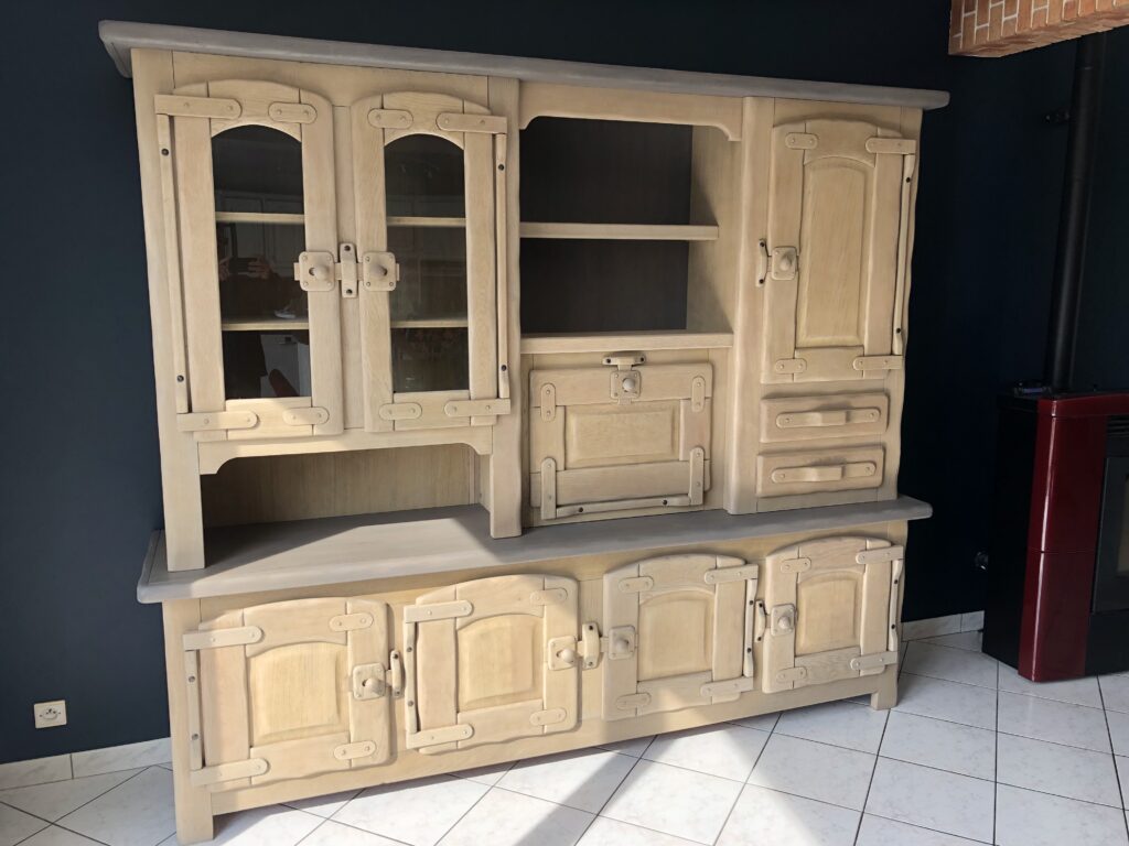 buffet chêne relloké